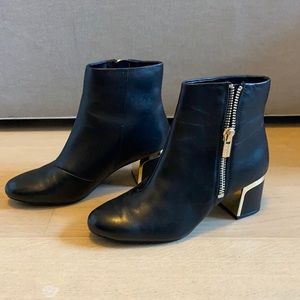 DKNY Black Crosby Bootie
